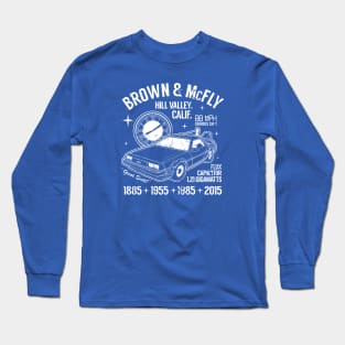 Brown and McFly Long Sleeve T-Shirt